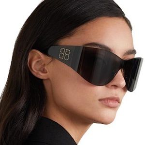 BALENCIAGA - Mask Style Sunglasses